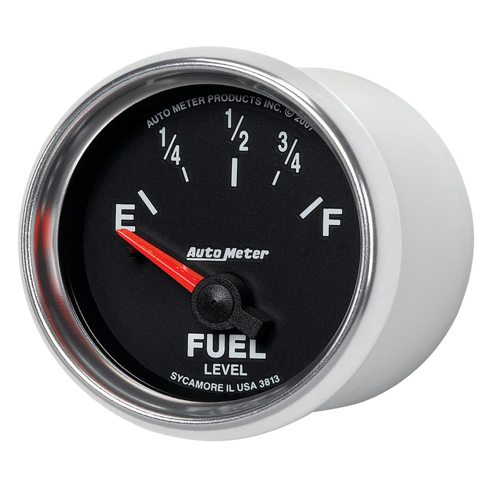 AutoMeter 3813 GAUGE; FUEL LEVEL; 2 1/16in.; 0OE TO 90OF; ELEC; GS - Truck Part Superstore