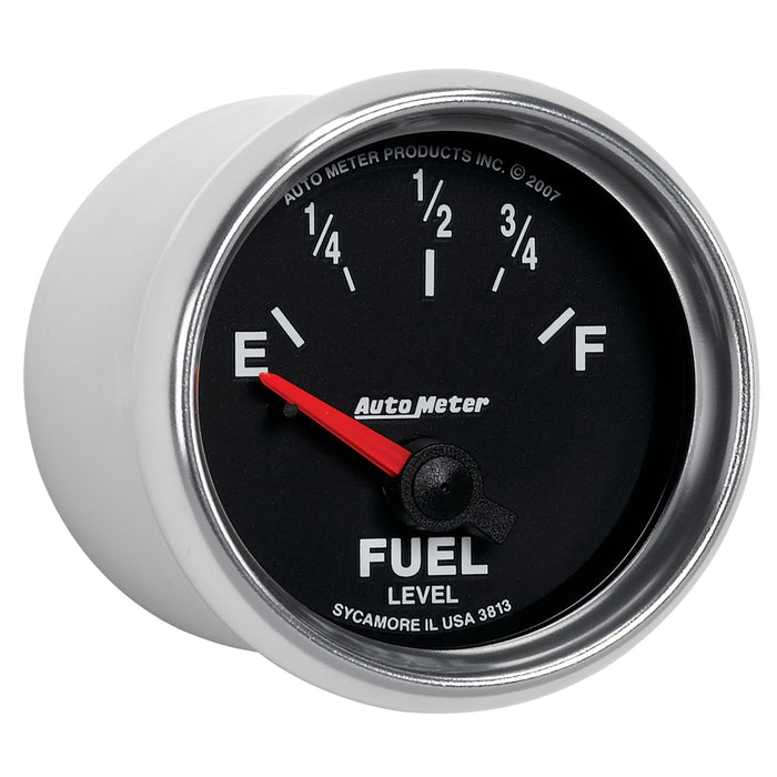 AutoMeter 3813 GAUGE; FUEL LEVEL; 2 1/16in.; 0OE TO 90OF; ELEC; GS - Truck Part Superstore
