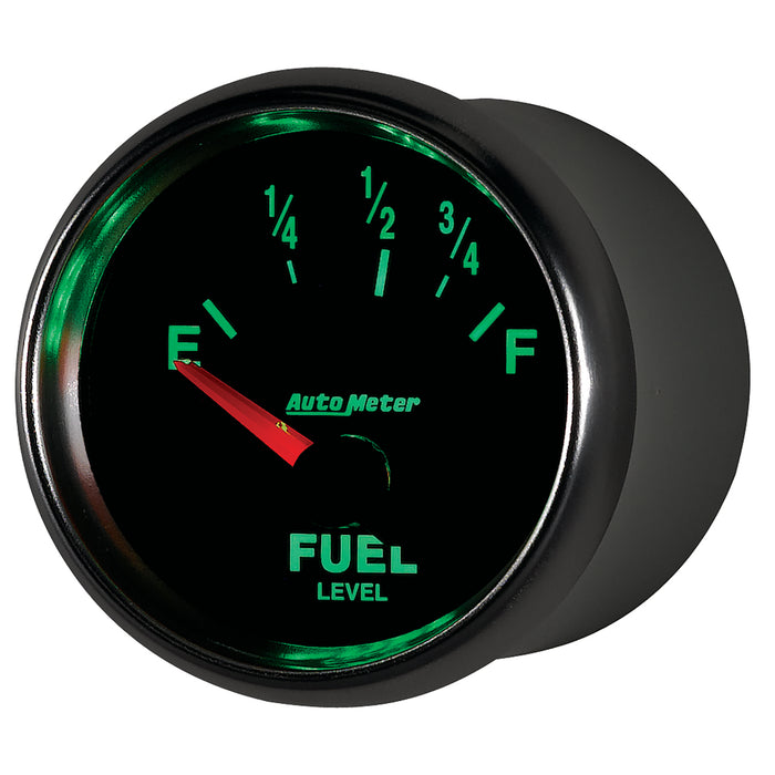 AutoMeter 3815 GAUGE; FUEL LEVEL; 2 1/16in.; 73OE TO 10OF; ELEC; GS - Truck Part Superstore