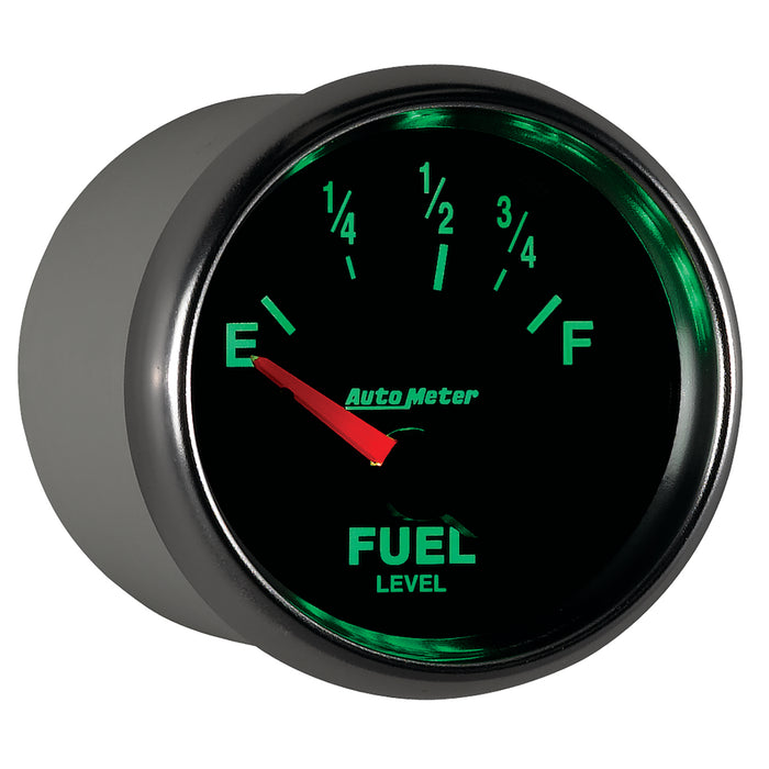 AutoMeter 3815 GAUGE; FUEL LEVEL; 2 1/16in.; 73OE TO 10OF; ELEC; GS - Truck Part Superstore