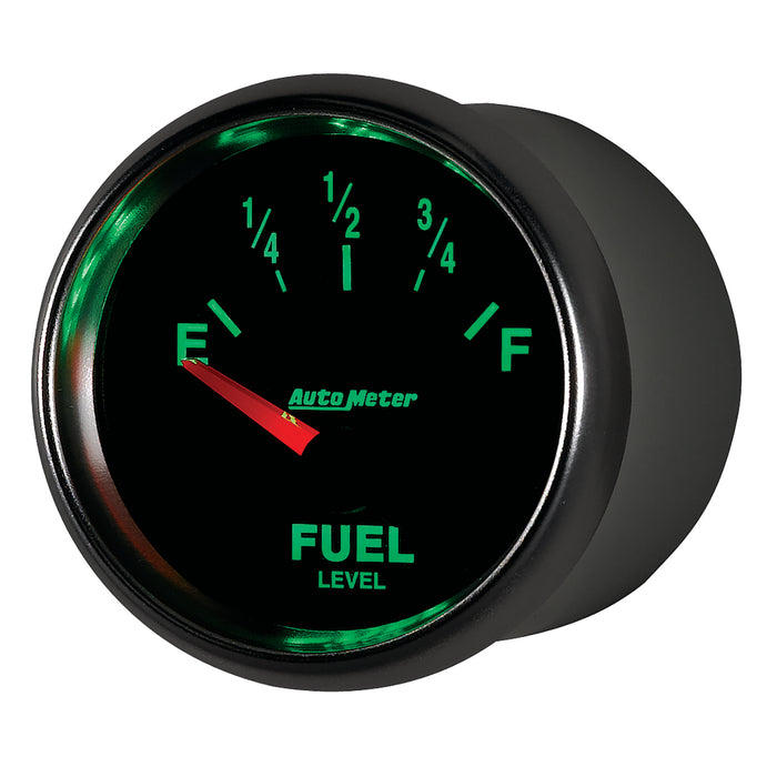 AutoMeter 3816 GAUGE; FUEL LEVEL; 2 1/16in.; 240OE TO 33OF; ELEC; GS - Truck Part Superstore