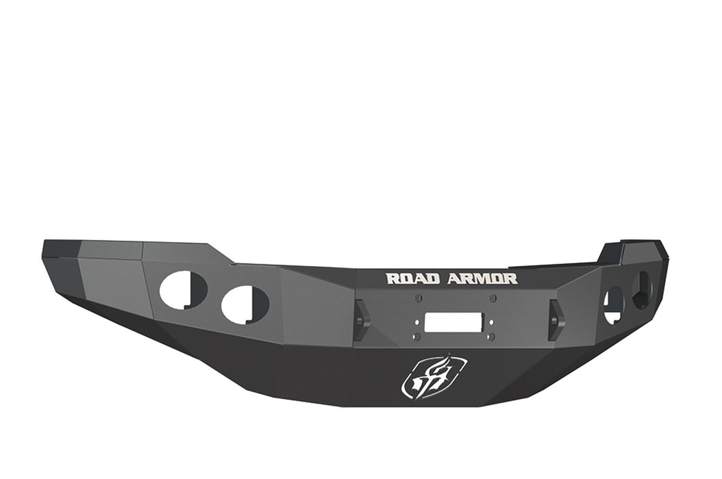Road Armor 38200B Stealth Winch Front Bumper; Steel; Satin Black; - Truck Part Superstore