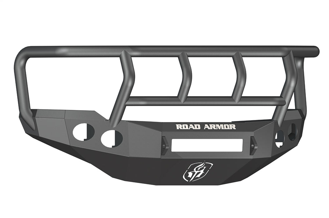 Road Armor 38202B-NW Stealth Non-Winch Front Bumper; Titan II Guard; Satin Black; - Truck Part Superstore