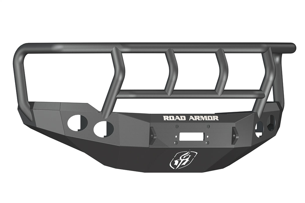 Road Armor 38202B Stealth Winch Front Bumper; Titan II Guard; Satin Black; - Truck Part Superstore