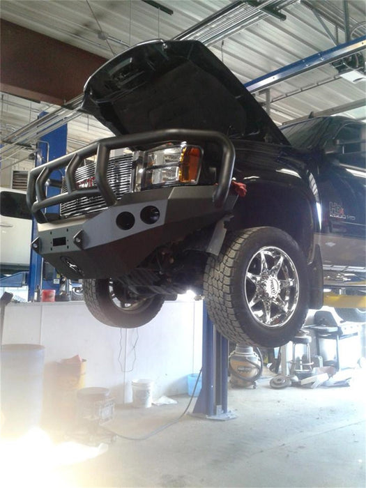 Road Armor 38202B Stealth Winch Front Bumper; Titan II Guard; Satin Black; - Truck Part Superstore