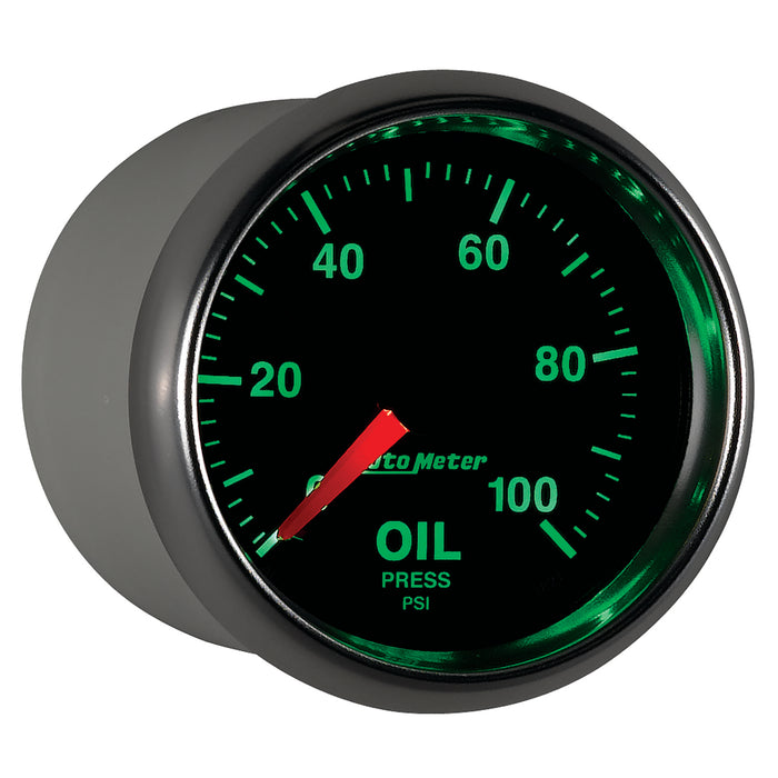 AutoMeter 3821 GAUGE; OIL PRESSURE; 2 1/16in.; 100PSI; MECHANICAL; GS - Truck Part Superstore