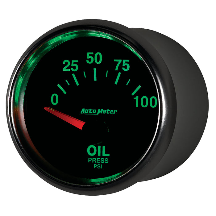 AutoMeter 3827 GAUGE; OIL PRESSURE; 2 1/16in.; 100PSI; ELECTRIC; GS - Truck Part Superstore