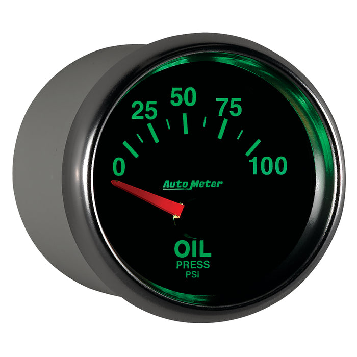 AutoMeter 3827 GAUGE; OIL PRESSURE; 2 1/16in.; 100PSI; ELECTRIC; GS - Truck Part Superstore