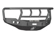 Road Armor 382R2B Stealth Winch Front Bumper; Titan II Guard; Satin Black; Square Fog Light Holes; - Truck Part Superstore