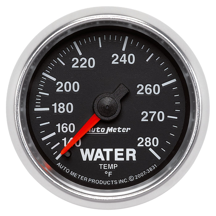 AutoMeter 3831 GAUGE; WATER TEMP; 2 1/16in.; 140-280deg.F; MECHANICAL; GS - Truck Part Superstore