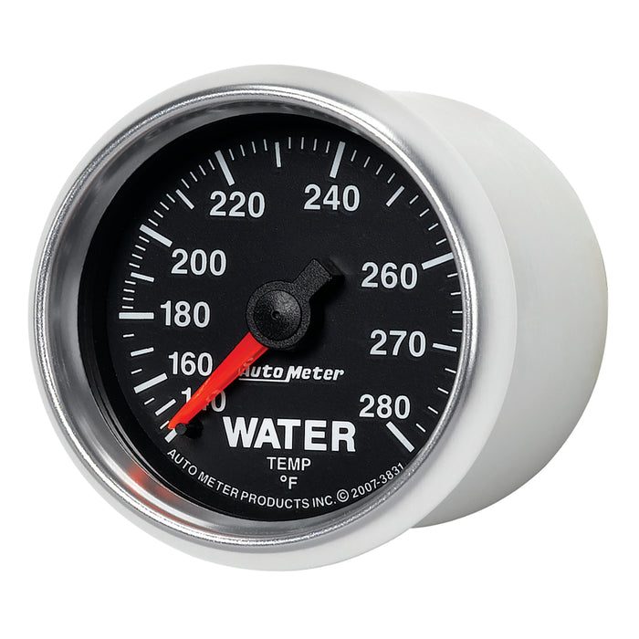AutoMeter 3831 GAUGE; WATER TEMP; 2 1/16in.; 140-280deg.F; MECHANICAL; GS - Truck Part Superstore
