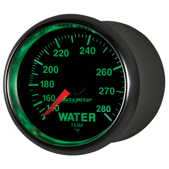 AutoMeter 3831 GAUGE; WATER TEMP; 2 1/16in.; 140-280deg.F; MECHANICAL; GS - Truck Part Superstore