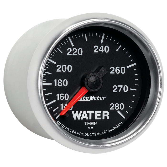 AutoMeter 3831 GAUGE; WATER TEMP; 2 1/16in.; 140-280deg.F; MECHANICAL; GS - Truck Part Superstore