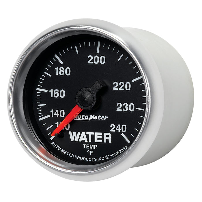 AutoMeter 3832 GAUGE; WATER TEMP; 2 1/16in.; 120-240deg.F; MECHANICAL; GS - Truck Part Superstore
