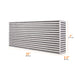 Mishimoto MMUIC-09 Universal Air-to-Air Race Intercooler Core 22-in x 6-in x 3.5-in - Truck Part Superstore