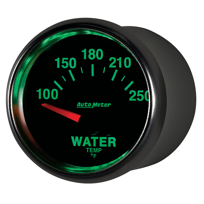 AutoMeter 3837 GAUGE; WATER TEMP; 2 1/16in.; 100-250deg.F; ELECTRIC; GS - Truck Part Superstore