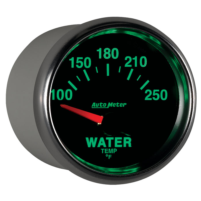 AutoMeter 3837 GAUGE; WATER TEMP; 2 1/16in.; 100-250deg.F; ELECTRIC; GS - Truck Part Superstore