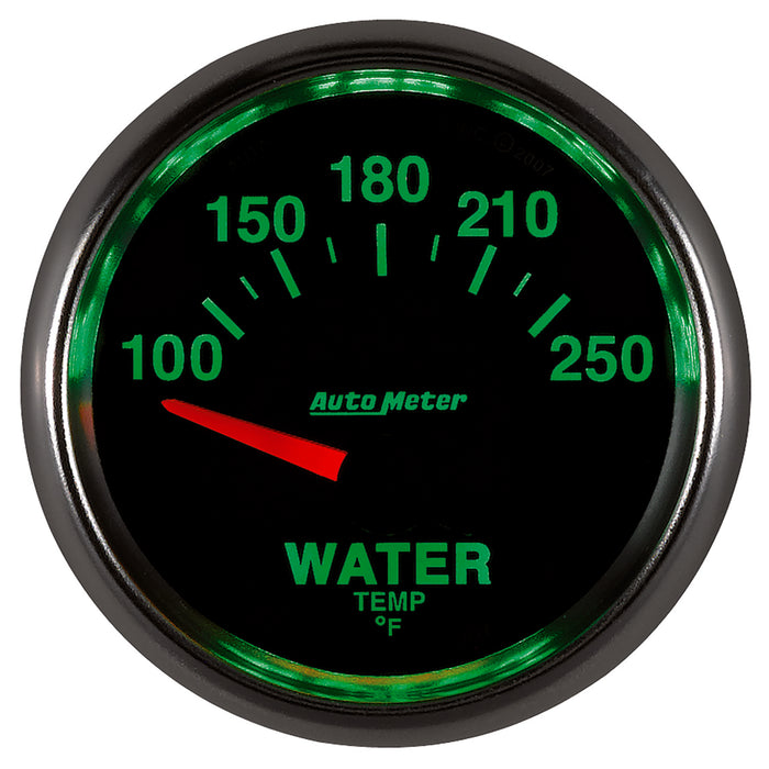 AutoMeter 3837 GAUGE; WATER TEMP; 2 1/16in.; 100-250deg.F; ELECTRIC; GS - Truck Part Superstore