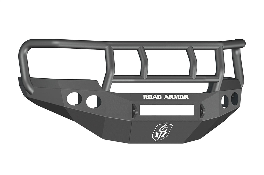 Road Armor 38402B-NW Stealth Non-Winch Front Bumper; Titan II Guard; Texture Black; - Truck Part Superstore
