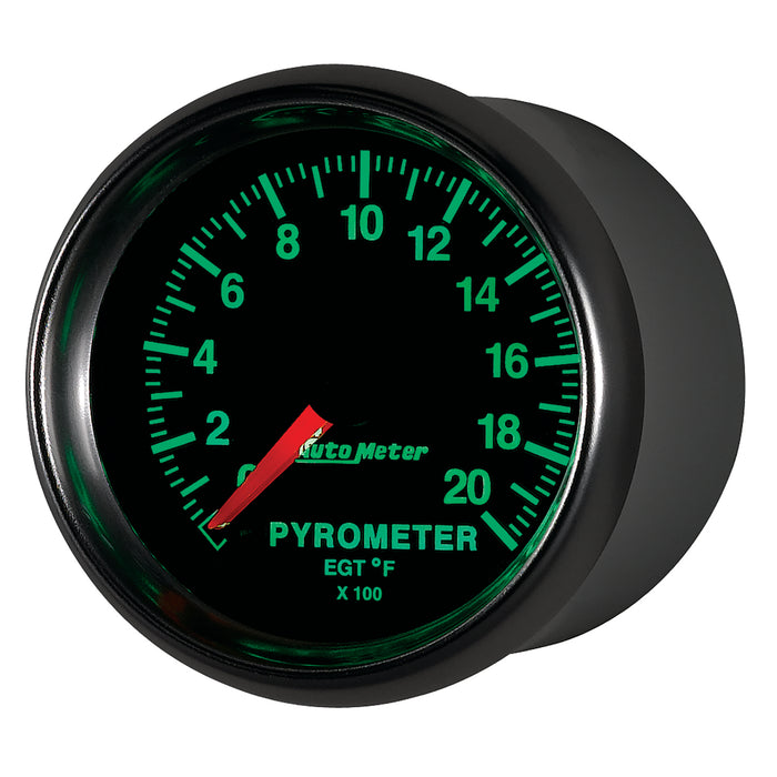 AutoMeter 3845 GAUGE; PYROMETER (EGT); 2 1/16in.; 2000deg.F; DIGITAL STEPPER MOTOR; GS - Truck Part Superstore