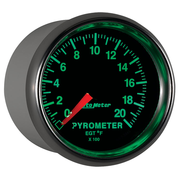 AutoMeter 3845 GAUGE; PYROMETER (EGT); 2 1/16in.; 2000deg.F; DIGITAL STEPPER MOTOR; GS - Truck Part Superstore