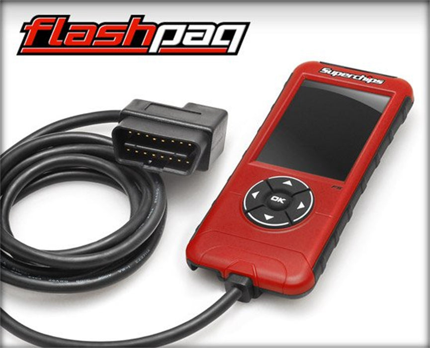 Superchips 3846-S1 Flashpaq F5 Programmer; Industry Leading Handheld Tuner; PCM Swap; - Truck Part Superstore