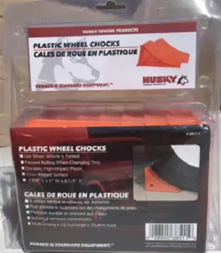 Husky Towing 38511 Bright Orange Plastic Set of 2 - Truck Part Superstore