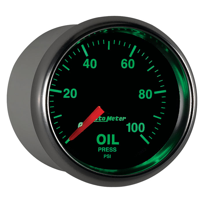 AutoMeter 3853 GAUGE; OIL PRESSURE; 2 1/16in.; 100PSI; DIGITAL STEPPER MOTOR; GS - Truck Part Superstore
