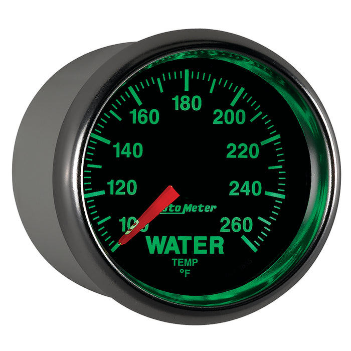 AutoMeter 3855 GAUGE; WATER TEMP; 2 1/16in.; 100-260deg.F; DIGITAL STEPPER MOTOR; GS - Truck Part Superstore