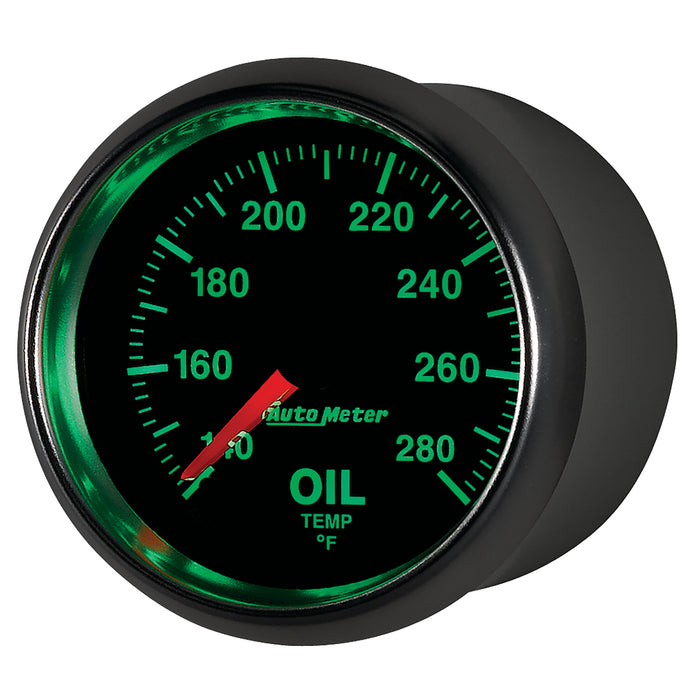 AutoMeter 3856 GAUGE; OIL TEMP; 2 1/16in.; 140-280deg.F; DIGITAL STEPPER MOTOR; GS - Truck Part Superstore