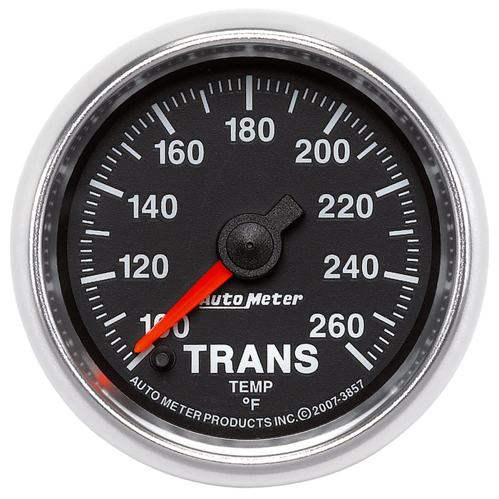 AutoMeter 3857 GAUGE; TRANSMISSION TEMP; 2 1/16in.; 100-260deg.F; DIGITAL STEPPER MOTOR; GS - Truck Part Superstore