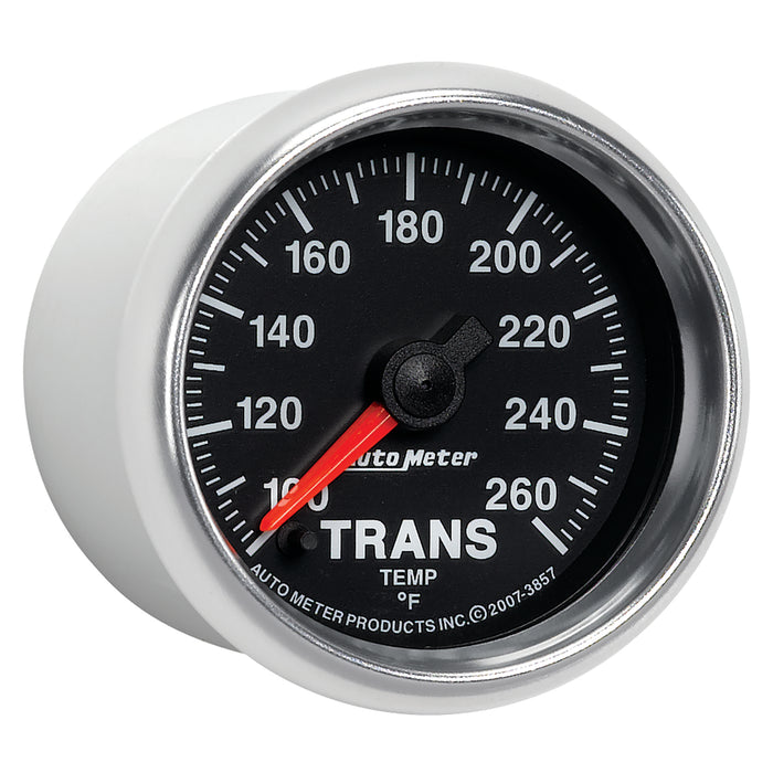 AutoMeter 3857 GAUGE; TRANSMISSION TEMP; 2 1/16in.; 100-260deg.F; DIGITAL STEPPER MOTOR; GS - Truck Part Superstore