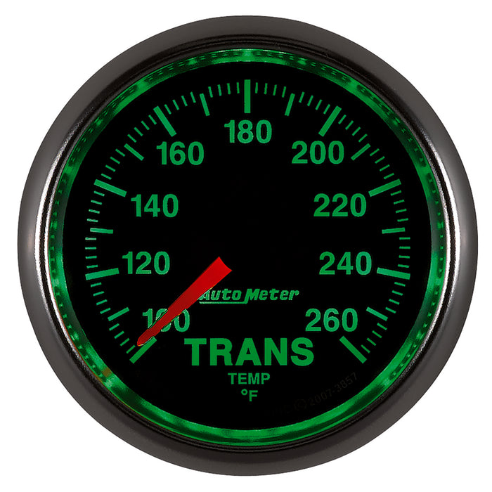 AutoMeter 3857 GAUGE; TRANSMISSION TEMP; 2 1/16in.; 100-260deg.F; DIGITAL STEPPER MOTOR; GS - Truck Part Superstore