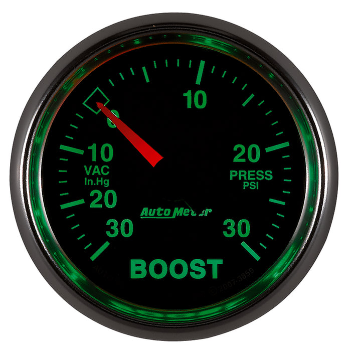 AutoMeter 3859 GAUGE; VAC/BOOST; 2 1/16in.; 30INHG-30PSI; DIGITAL STEPPER MOTOR; GS - Truck Part Superstore