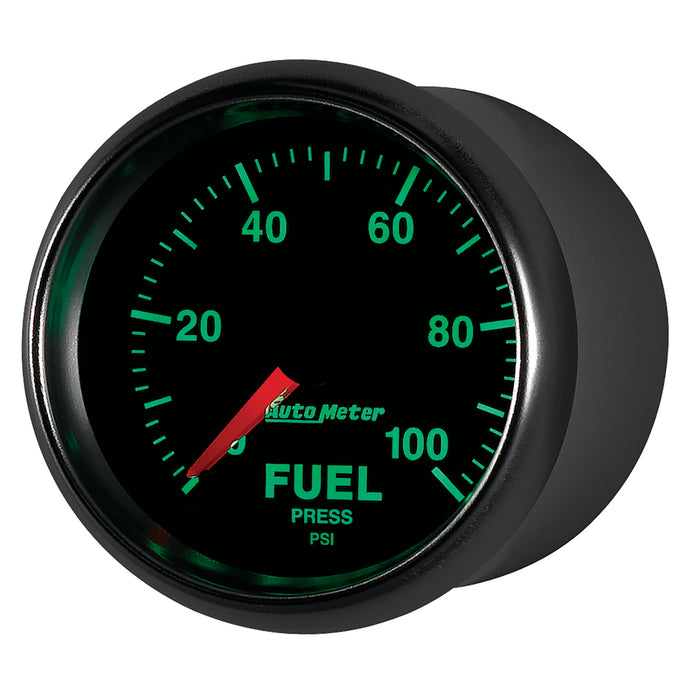 AutoMeter 3863 GAUGE; FUEL PRESSURE; 2 1/16in.; 100PSI; DIGITAL STEPPER MOTOR; GS - Truck Part Superstore