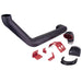 Mishimoto MMAI-JL-18NMWRD Jeep Wrangler JL Snorkel, 2018+, Micro-Wrinkle Red - Truck Part Superstore