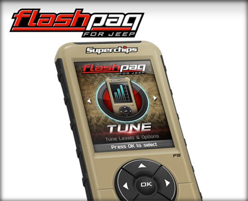 Superchips 3876-JL Flashpaq F5 Programmer; Industry Leading Handheld Tuner; - Truck Part Superstore