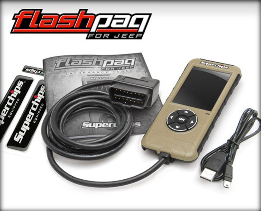 Superchips 3876-JL Flashpaq F5 Programmer; Industry Leading Handheld Tuner; - Truck Part Superstore
