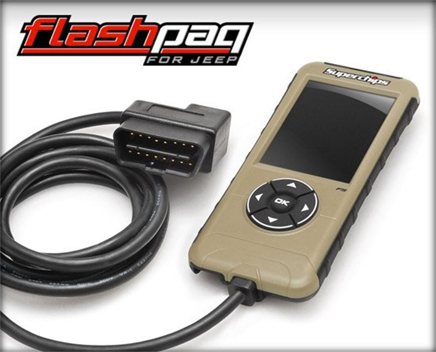 Superchips 3876-JL Flashpaq F5 Programmer; Industry Leading Handheld Tuner; - Truck Part Superstore