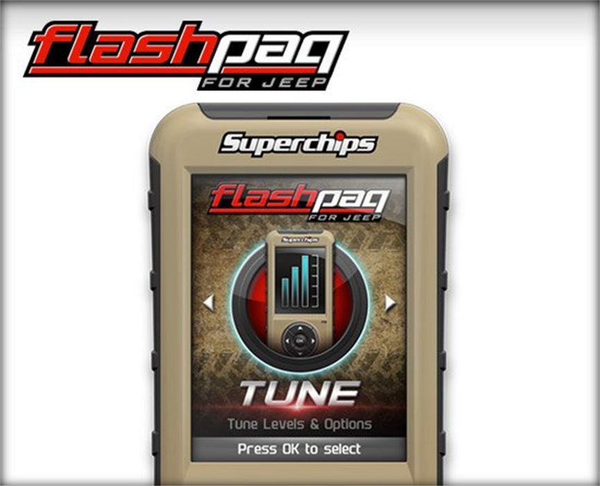 Superchips 3876-JL Flashpaq F5 Programmer; Industry Leading Handheld Tuner; - Truck Part Superstore