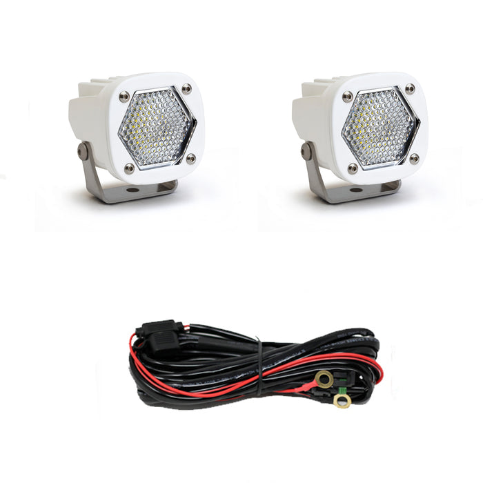 Baja Designs 387806WT LED Light Pods S1 Work/Scene White Pair Baja Designs - Truck Part Superstore