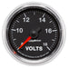 AutoMeter 3891 GAUGE; VOLTMETER; 2 1/16in.; 18V; DIGITAL STEPPER MOTOR; GS - Truck Part Superstore