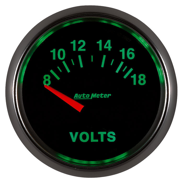 AutoMeter 3892 GAUGE; VOLTMETER; 2 1/16in.; 18V; ELECTRIC; GS - Truck Part Superstore