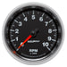 AutoMeter 3897 GAUGE; TACHOMETER; 3 3/8in.; 10K RPM; IN-DASH; GS - Truck Part Superstore