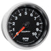 AutoMeter 3897 GAUGE; TACHOMETER; 3 3/8in.; 10K RPM; IN-DASH; GS - Truck Part Superstore