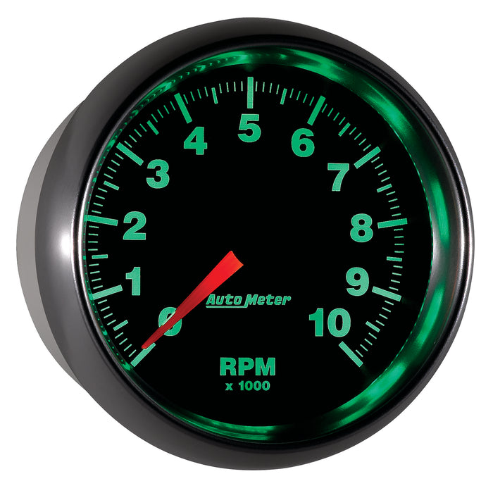 AutoMeter 3897 GAUGE; TACHOMETER; 3 3/8in.; 10K RPM; IN-DASH; GS - Truck Part Superstore