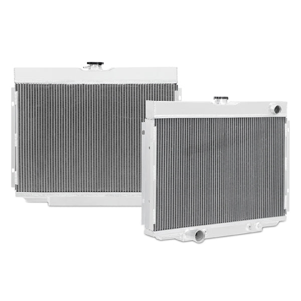 Mishimoto MMRAD-MUSHD-67X 3-Row Performance Aluminum Radiator, fits Ford Mustang Big Block 1968-1970 - Truck Part Superstore