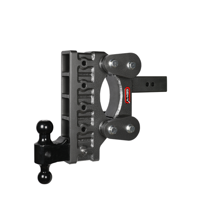 GEN-Y Hitch GH-1315 The BOSS TORSION-FLEX 2.5" Shank 9" Drop 2.4K TW 21K Hitch & GH-061 Dual-Ball - Truck Part Superstore