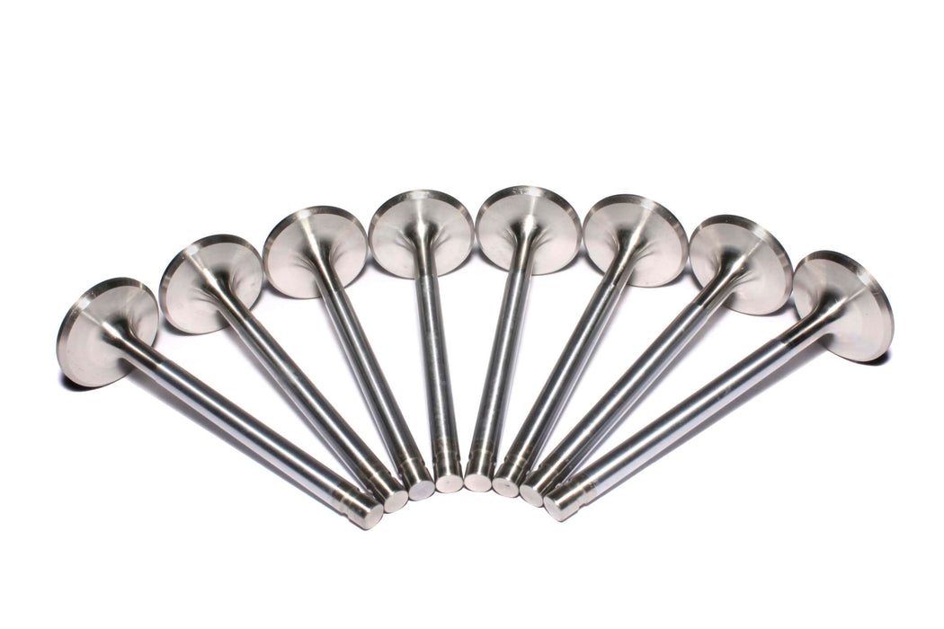 COMP Cams 6011-8 Sportsman Exhaust Valve Set Chevrolet Small Block w/ 1.600" Head, 4.911" Length - Truck Part Superstore