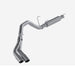 MBRP S5150409 4 Inch Cat Back Exhaust System For 14-22 RAM 2500/3500 6.4L Single Side Dual Outlet T409 Stainless Steel MBRP - Truck Part Superstore